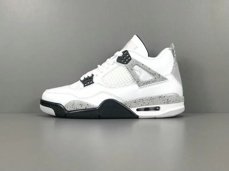 2023 Basketball shoes Jumpman 4 OG White Cement Man White Fire Red Tech Grey Black Fashion Sport Zapatos Sneakers Chaussures Excellent Quality Ship With Box
2023 Basketball shoes Jumpman 4 OG White Cement Man White Fire Red Tech Grey Black Fashion Sport Zapatos Sneakers Chaussures Excellent Quality Ship With Box