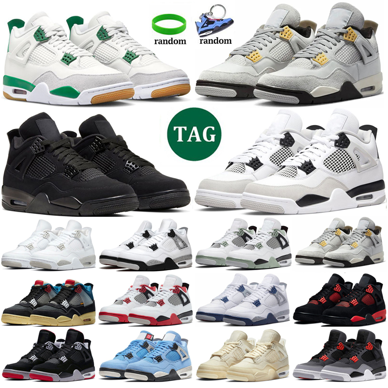 men women 4 4s basketball shoes Military Black Cat Sail Red Thunder White Oreo Photon Dust Blue University Seafoam Cool Grey mens outdoor sports sneakers, Sku_#36
men women 4 4s basketball shoes Military Black Cat Sail Red Thunder White Oreo Photon Dust Blue University Seafoam Cool Grey mens outdoor sports sneakers, Sku_#36