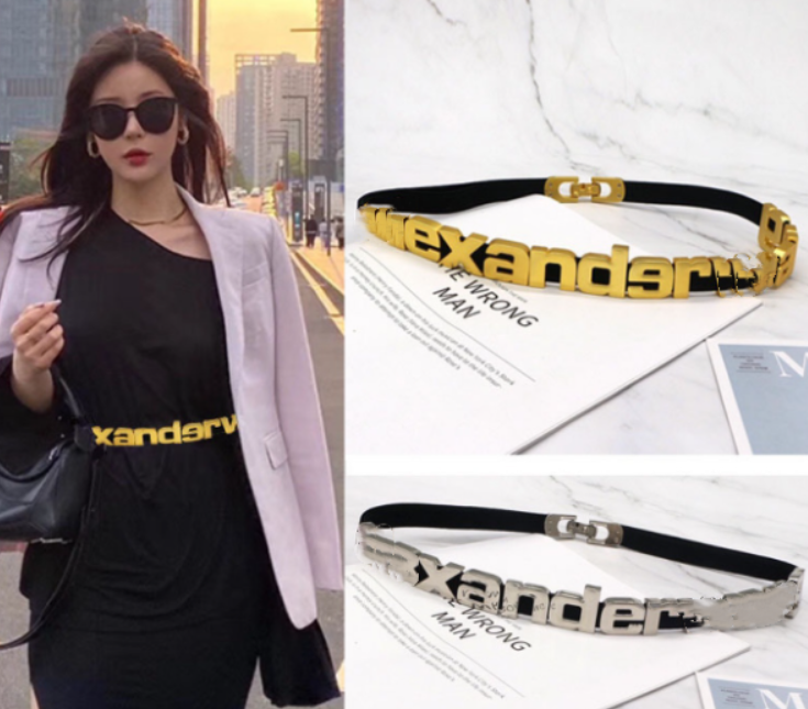 American Stretch Metallic Belt Female Ornament Ins Style Match with Coat Dress Fine Stretch Belts Cummerbund, Aspic
American Stretch Metallic Belt Female Ornament Ins Style Match with Coat Dress Fine Stretch Belts Cummerbund, Aspic