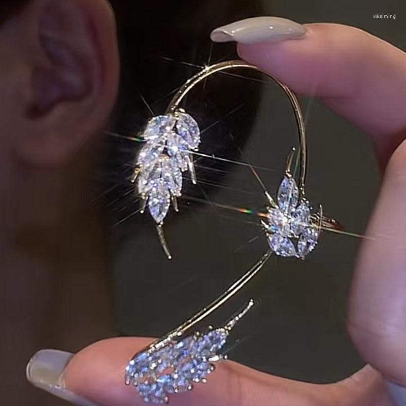Backs Earrings FEATHER ZIRCON EAR CUFFS No Hole Leafy Climber For Women Mother's Day Gifts Piercing Cuff Wedding Accessories
Backs Earrings FEATHER ZIRCON EAR CUFFS No Hole Leafy Climber For Women Mother's Day Gifts Piercing Cuff Wedding Accessories