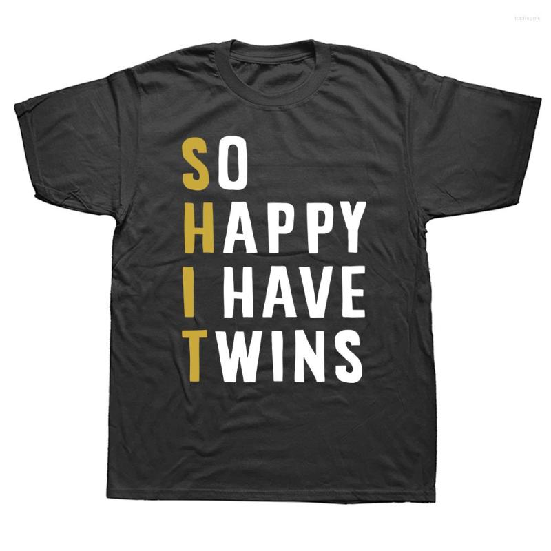 Men's T Shirts So Happy I Have Twins Funny Parent Mom Dad Saying Graphic Streetwear Short Sleeve Birthday Gifts Summer Style T-shirt, White
Men's T Shirts So Happy I Have Twins Funny Parent Mom Dad Saying Graphic Streetwear Short Sleeve Birthday Gifts Summer Style T-shirt, White