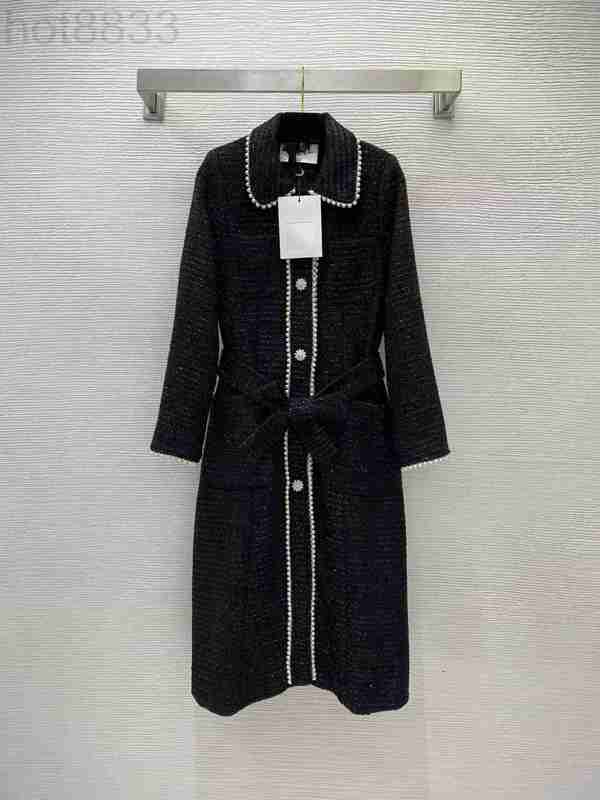Women' Trench Coats Designer Autumn Winter Milan Runway Lapel Neck Long Sleeve Fashion Brand Same Style Jackets Outerwear 69BT, Picture color
Women' Trench Coats Designer Autumn Winter Milan Runway Lapel Neck Long Sleeve Fashion Brand Same Style Jackets Outerwear 69BT, Picture color