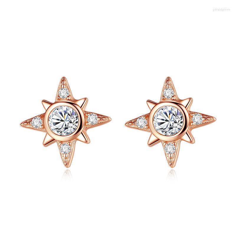 Stud Earrings Exquisite Small Star Cubic Zircon Earring For Women Eight Pointed Trendy Lady Jewelry On The Ear
Stud Earrings Exquisite Small Star Cubic Zircon Earring For Women Eight Pointed Trendy Lady Jewelry On The Ear