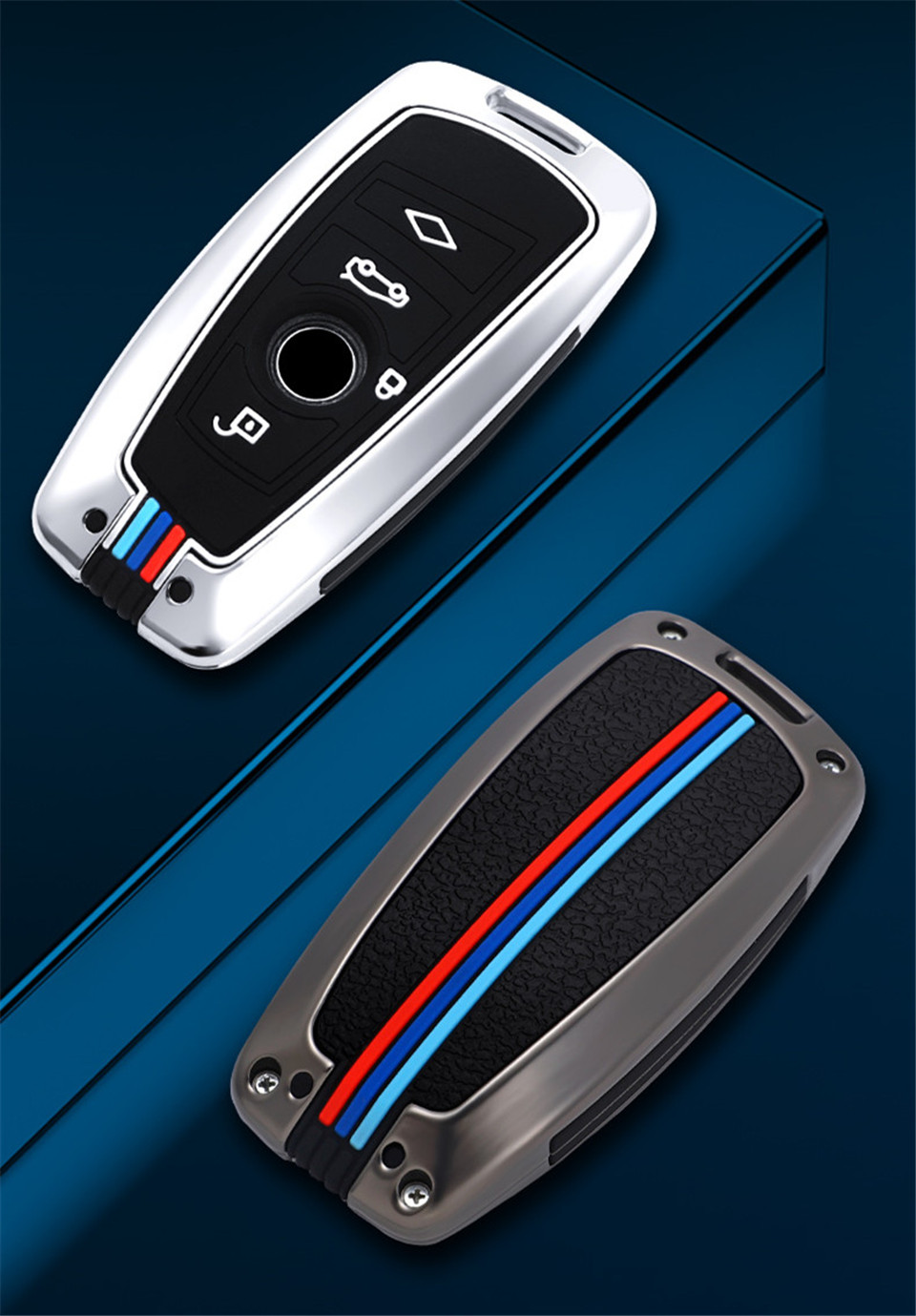 New Car Key Case Cover Key Bag For Bmw F20 F30 G20 f31 F34 F10 G30 F11 X3 F25 X4 I3 M3 M4 1 3 5 Series Accessories Car-Styling