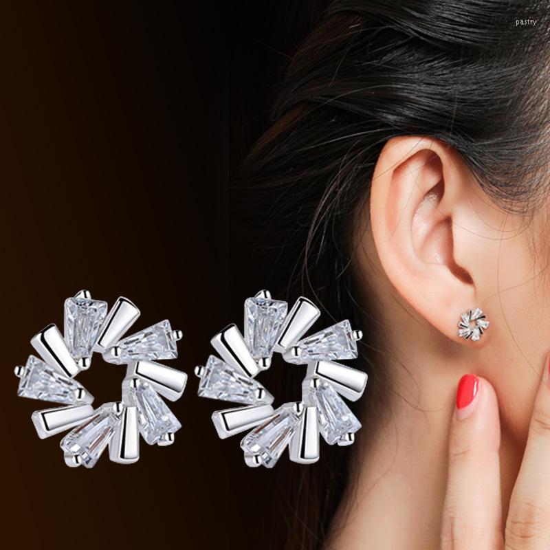 Stud Earrings Trendy Women's Earring 2023 Stainless Steel Crystal Flower Zircon Women Korean Fashion Accessories
Stud Earrings Trendy Women's Earring 2023 Stainless Steel Crystal Flower Zircon Women Korean Fashion Accessories