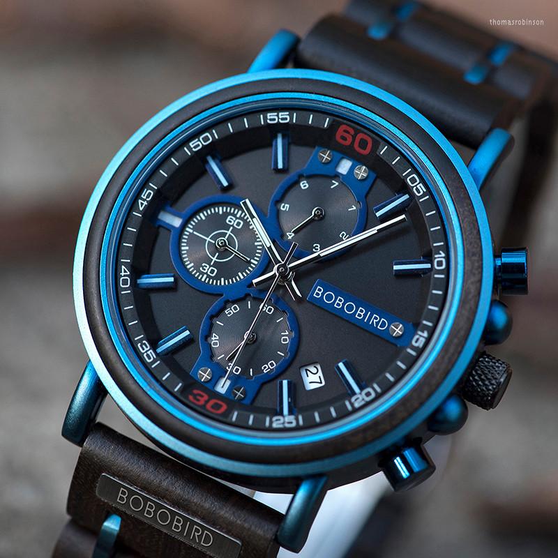 Wristwatches Men Watch BOBO BIRD Luxury Wooden Quartz Auto Date Chronograph Customize Your Logo Text Gift Relogio Masculino, S18-6
Wristwatches Men Watch BOBO BIRD Luxury Wooden Quartz Auto Date Chronograph Customize Your Logo Text Gift Relogio Masculino, S18-6