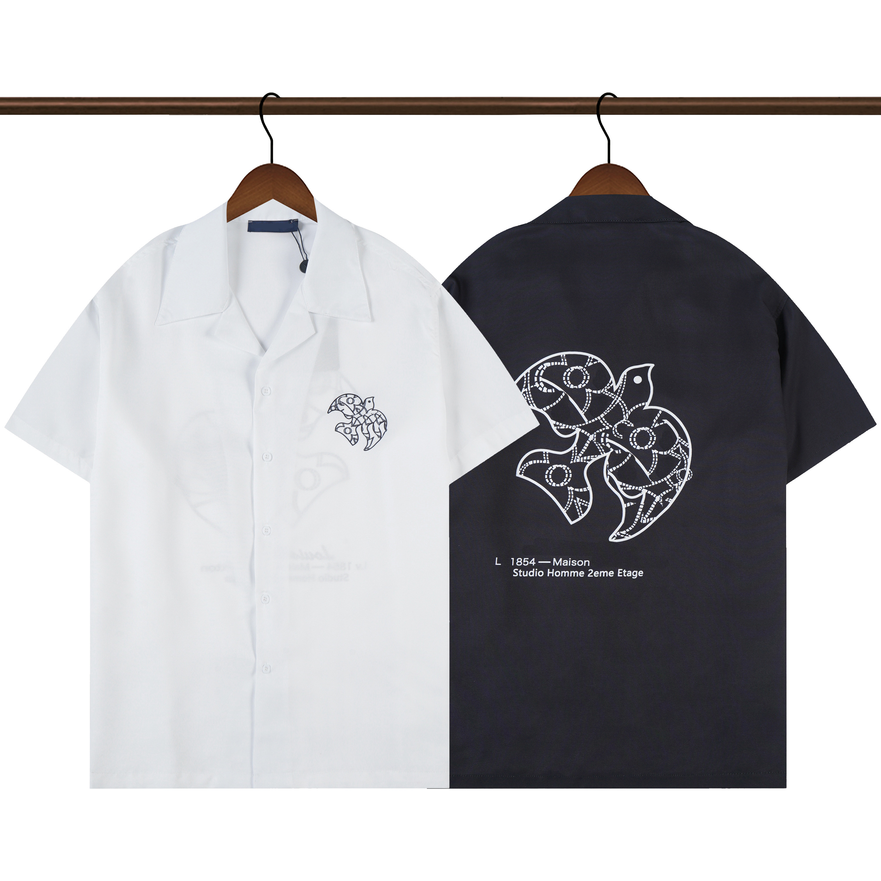 Designer men's shirt Letter print fashion casual short sleeve shirt brand men's anti-wrinkle slim men's brand clothing M-3XL-YY7, Black
Designer men's shirt Letter print fashion casual short sleeve shirt brand men's anti-wrinkle slim men's brand clothing M-3XL-YY7, Black