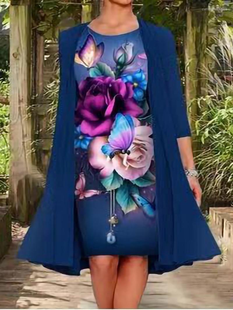 Work Dresses Vintage Autumn Harajuku Two Piece Sets Cardigan Mid Dress Elegant Chic Pattern Print Loose Women Casual O Neck Party, Style1
Work Dresses Vintage Autumn Harajuku Two Piece Sets Cardigan Mid Dress Elegant Chic Pattern Print Loose Women Casual O Neck Party, Style1