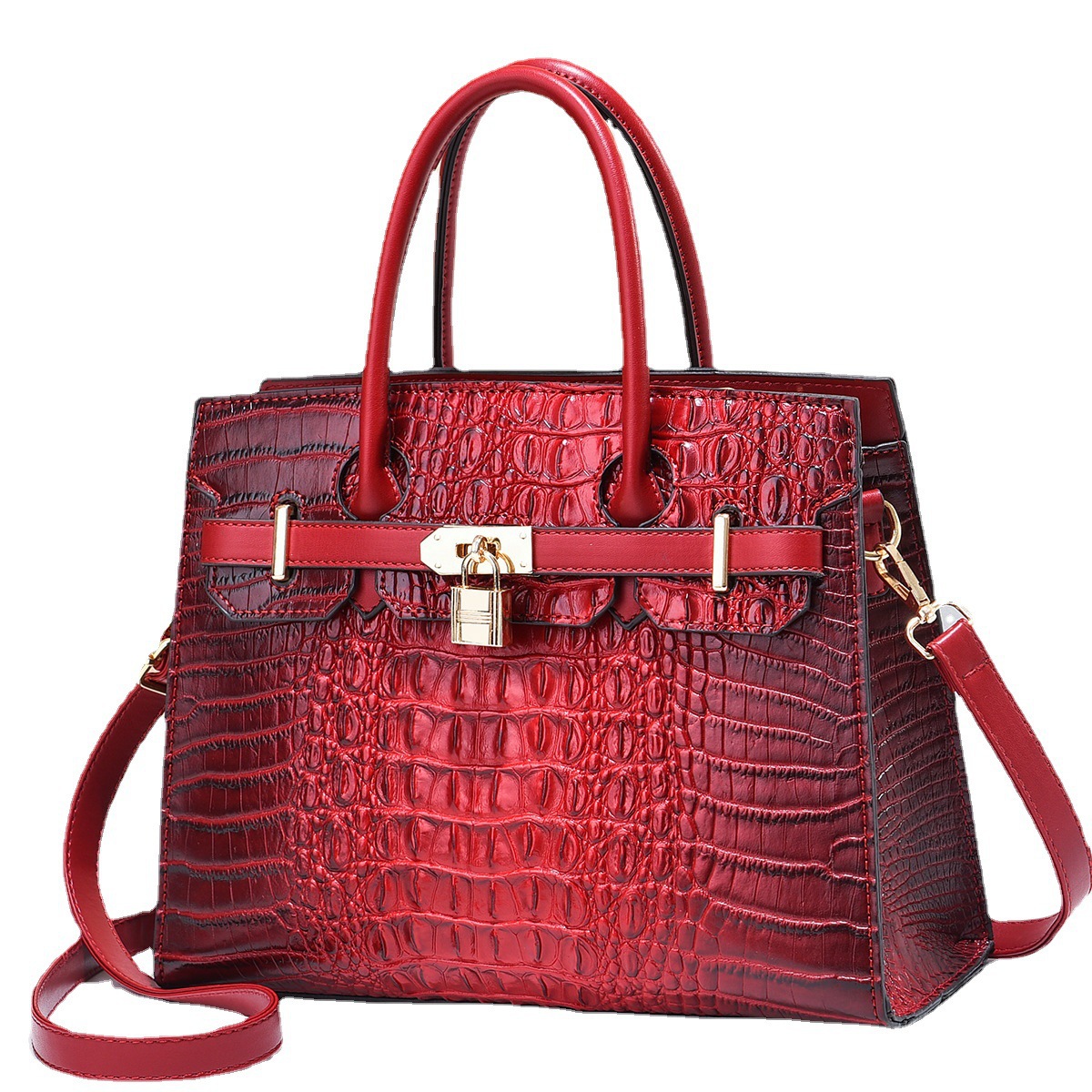 2023 New bag Fashion Alligator Print Handbag Large Capacity Casual Shoulder Messenger Bag, 30*12*23cm
2023 New bag Fashion Alligator Print Handbag Large Capacity Casual Shoulder Messenger Bag, 30*12*23cm