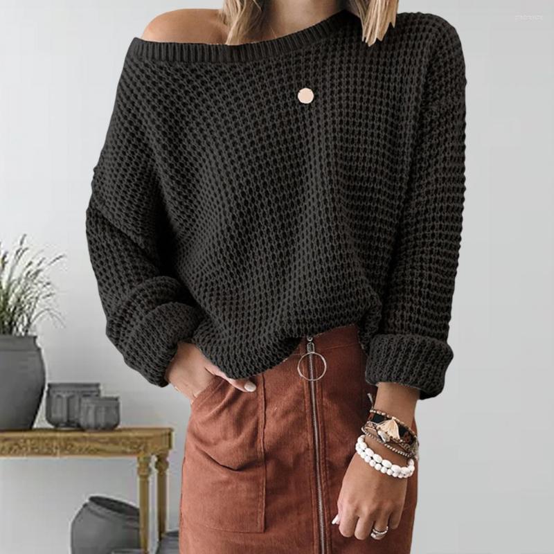 Women's Sweaters Solid Color O-Neck Long Sleeve Pullover Sweater Loose Coarse Yarn Warm Jumper Thickened Elastic Casual For Work, Black
Women's Sweaters Solid Color O-Neck Long Sleeve Pullover Sweater Loose Coarse Yarn Warm Jumper Thickened Elastic Casual For Work, Black