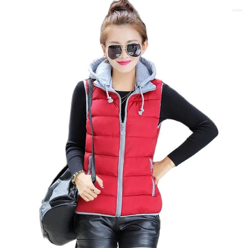 Women's Vests 2023 Women's Vest Jacket Short Down Cotton Autumn Winter Hooded Sleeveless Loose Female Waistcoat Lady Tops, Red
Women's Vests 2023 Women's Vest Jacket Short Down Cotton Autumn Winter Hooded Sleeveless Loose Female Waistcoat Lady Tops, Red