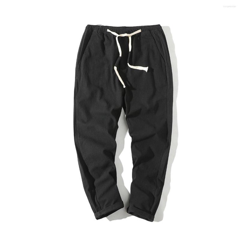 Men's Pants MRMT 2023 Brand MEN'S Casual Linen Capri Cotton Summer Long Trousers For Male, Black
Men's Pants MRMT 2023 Brand MEN'S Casual Linen Capri Cotton Summer Long Trousers For Male, Black