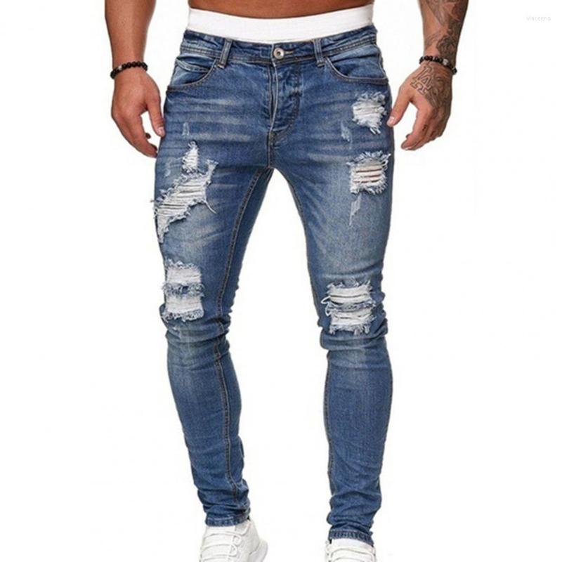 Men's Jeans Men Solid Color Ripped Hole Pants Slim Fit Zipper Spring Mid Waist Trousers Men's Clothing, Black
Men's Jeans Men Solid Color Ripped Hole Pants Slim Fit Zipper Spring Mid Waist Trousers Men's Clothing, Black