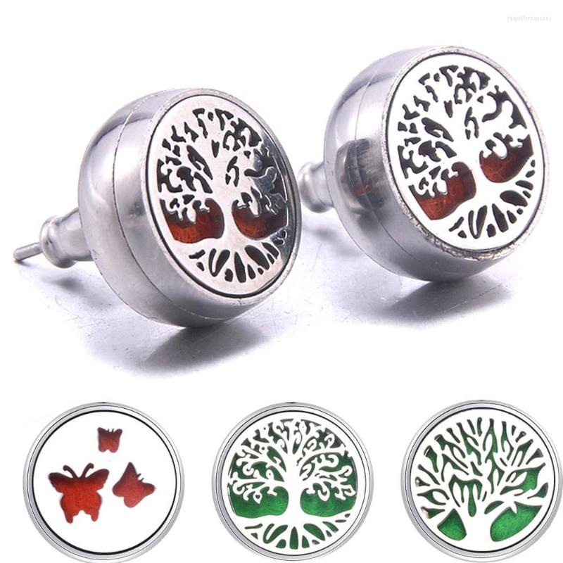 Stud Earrings Tree Of Life Fashion Women's Perfume Diffuser Jewelry Made Stainless Steel
Stud Earrings Tree Of Life Fashion Women's Perfume Diffuser Jewelry Made Stainless Steel