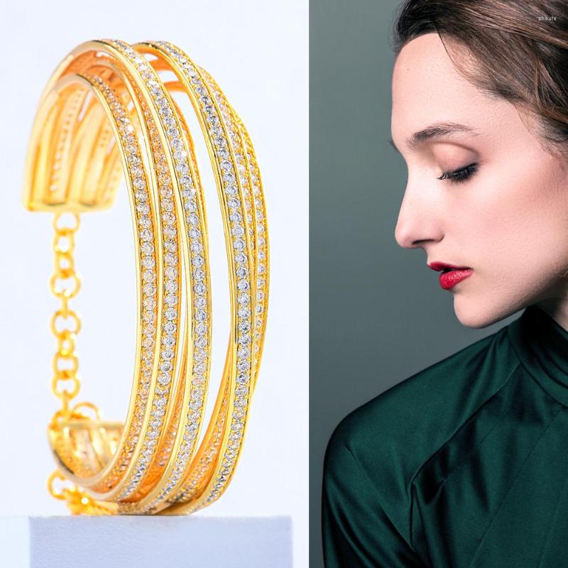 Bangle Missvikki Original Design Stackable Bangles Chain For Women Bridal Wedding Cross Luxury Bracelet Party Jewelry
Bangle Missvikki Original Design Stackable Bangles Chain For Women Bridal Wedding Cross Luxury Bracelet Party Jewelry