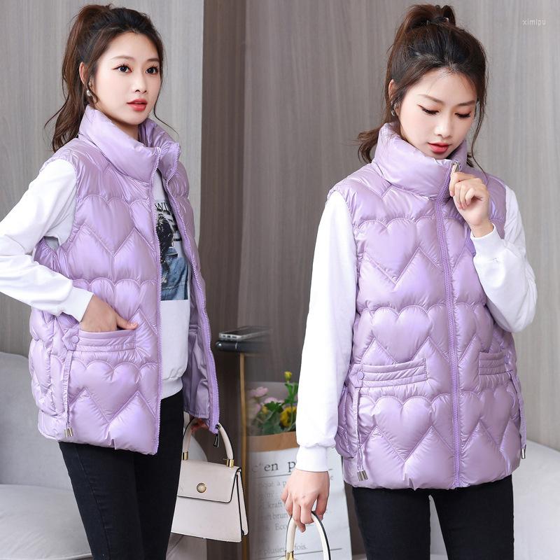 Women's Vests 2023 Fashion Winter Women Parkas Short Loose All-match Warm Sleeveless Down Cotton Vest Coat Waistcoat Female Outwear, Black
Women's Vests 2023 Fashion Winter Women Parkas Short Loose All-match Warm Sleeveless Down Cotton Vest Coat Waistcoat Female Outwear, Black