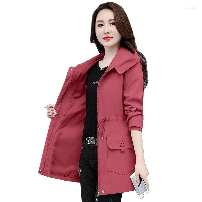 Women's Trench Coats 2023 Women Jacket Autumn Long Sleeve Hooded Female Windbreaker Casual Loose Basic Coat Jackets Outwear Ladies Tops, Blue
Women's Trench Coats 2023 Women Jacket Autumn Long Sleeve Hooded Female Windbreaker Casual Loose Basic Coat Jackets Outwear Ladies Tops, Blue