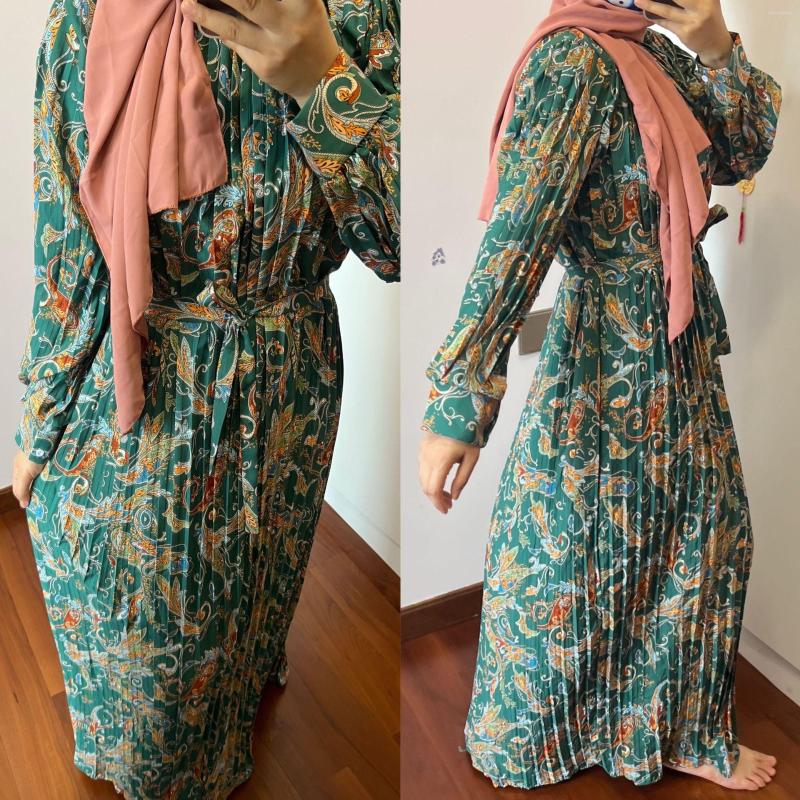 Casual Dresses LFRVZ 2023 Autumn High-end Young Retro Print Chiffon Office Lady Full Sleeve Women Of Quality Long Pleated Dress, Green
Casual Dresses LFRVZ 2023 Autumn High-end Young Retro Print Chiffon Office Lady Full Sleeve Women Of Quality Long Pleated Dress, Green