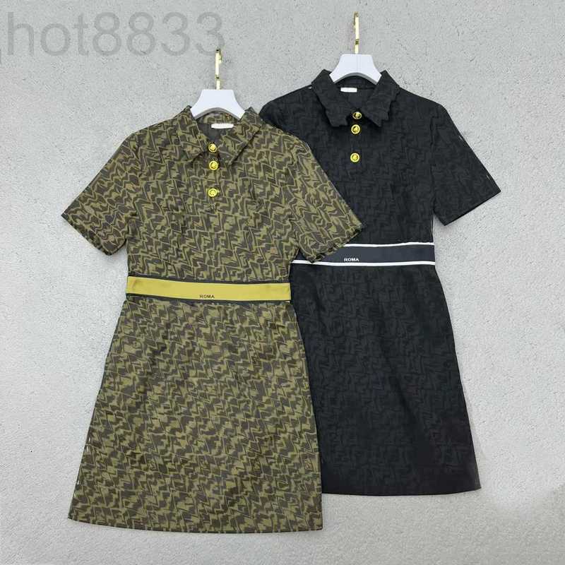 Casual Dresses Designer Summer Single-breasted Lapel Dress Women Fashion Short Sleeve Office Lady High Waist QAGB, Black
Casual Dresses Designer Summer Single-breasted Lapel Dress Women Fashion Short Sleeve Office Lady High Waist QAGB, Black
