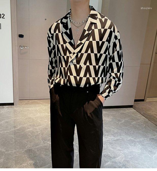Men's Casual Shirts Z10844 Fashion Men's 2023 Runway Luxury European Design Party Style Clothing, Picture shown
Men's Casual Shirts Z10844 Fashion Men's 2023 Runway Luxury European Design Party Style Clothing, Picture shown