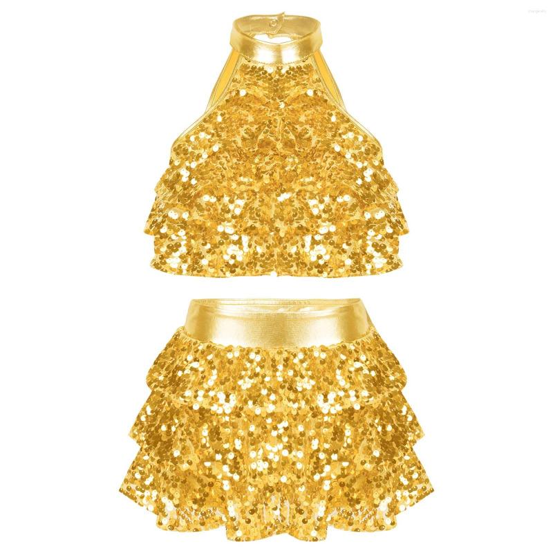 Stage Wear Toddler Girls Ballet Tutu Dance Dress Shiny Sequin Round Collar Backless Tiered Crop Top With Elastic Waistband Skirts Dancewear, Silver
Stage Wear Toddler Girls Ballet Tutu Dance Dress Shiny Sequin Round Collar Backless Tiered Crop Top With Elastic Waistband Skirts Dancewear, Silver