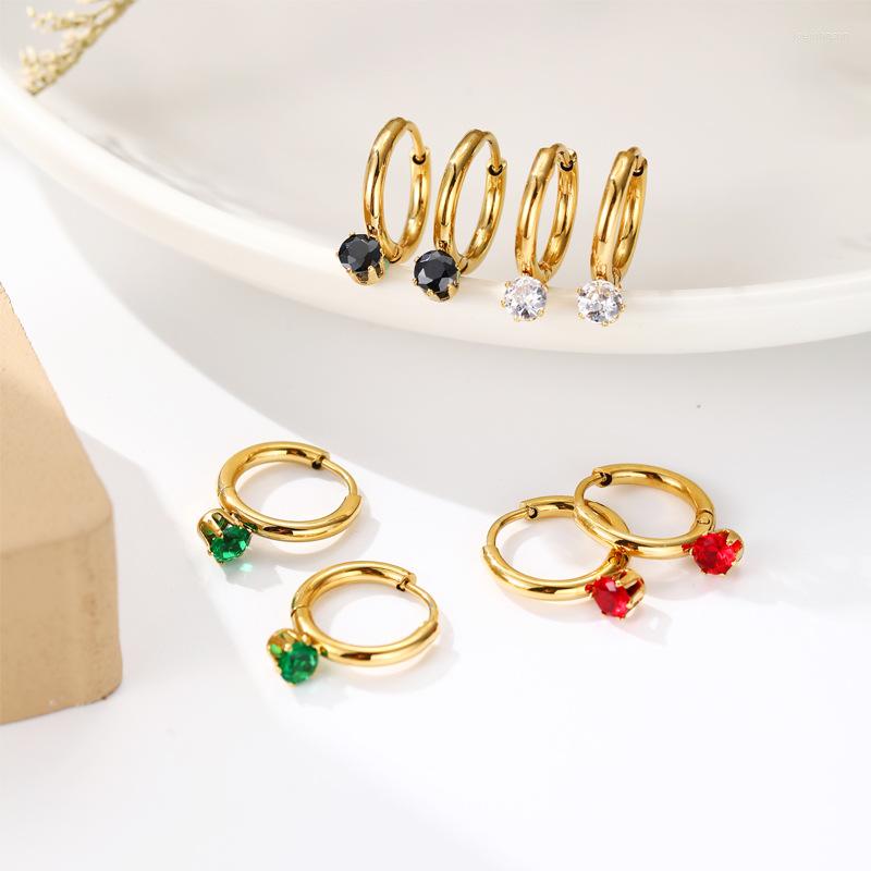 Hoop Earrings Exquisite Cubic Zircon Stone Charm Huggie For Women Waterproof Jewelry Fashion Earring Party Gift
Hoop Earrings Exquisite Cubic Zircon Stone Charm Huggie For Women Waterproof Jewelry Fashion Earring Party Gift