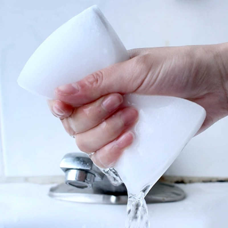 New 100PCS Magic 10x6x2cm Melamine Eraser for Dish Wash Household Tools Kitchen Bath Cleaning Sponge