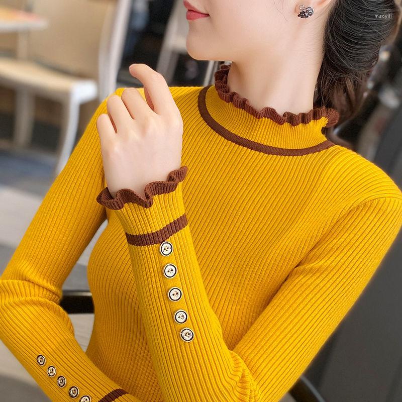 Women's Sweaters Fashion Sweater Women's Knitted Wool Turtleneck Long-Sleeve Pullover 2023 Winter Autumn Jumper Top Clothes L136, Black
Women's Sweaters Fashion Sweater Women's Knitted Wool Turtleneck Long-Sleeve Pullover 2023 Winter Autumn Jumper Top Clothes L136, Black