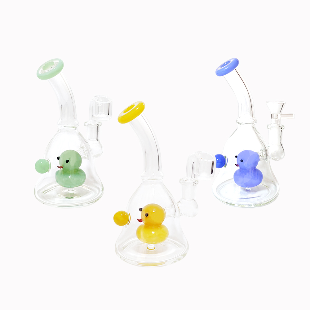 Hookah Glass Bong Water Pipe Dab Rig Smoke Pipes Small Duck Design 6.2 Inch 14mm Joint Quartz Banger And Slide Bowl
Hookah Glass Bong Water Pipe Dab Rig Smoke Pipes Small Duck Design 6.2 Inch 14mm Joint Quartz Banger And Slide Bowl