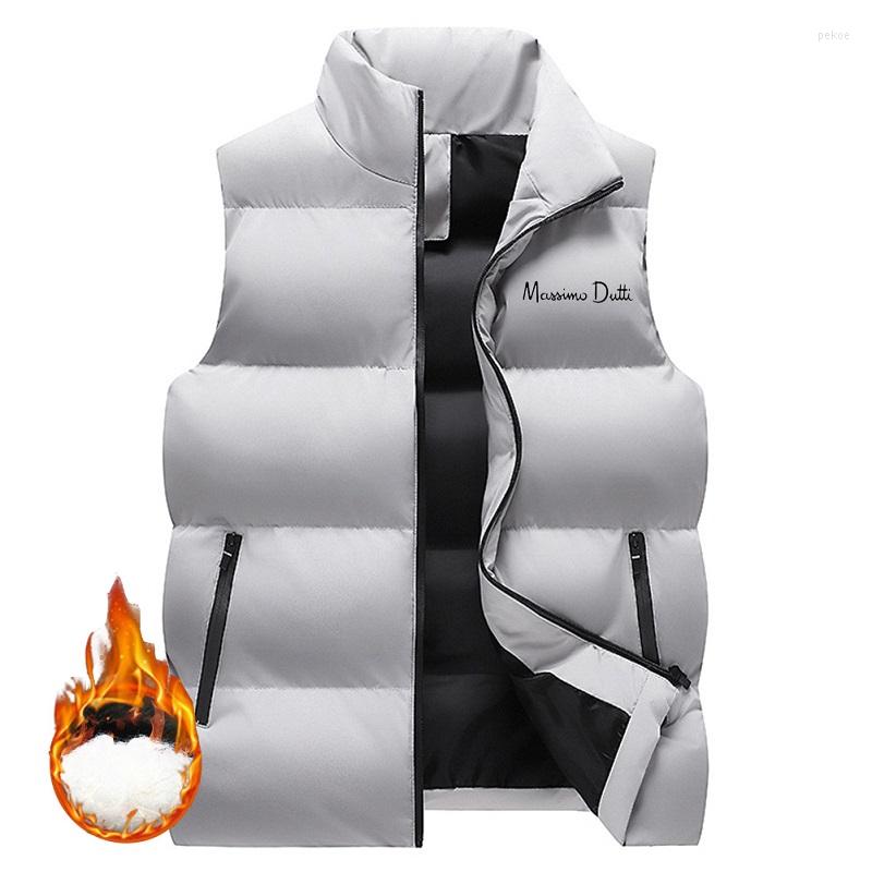 Men's Vests Men's Thick Zippered Down Vest Sleeveless Thermal Jacket British Style Korean Fashion Clothing Casual And Fashionable Travel, Picture color
Men's Vests Men's Thick Zippered Down Vest Sleeveless Thermal Jacket British Style Korean Fashion Clothing Casual And Fashionable Travel, Picture color