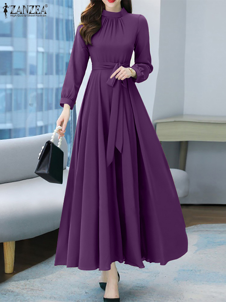 Casual Dresses ZANZEA Elegant Women Spring A-line Party Sundress Casual Long Sleeve Maxi Dress Kaftan Long Vestidos Oversize Robe Femme 230313, Rose
Casual Dresses ZANZEA Elegant Women Spring A-line Party Sundress Casual Long Sleeve Maxi Dress Kaftan Long Vestidos Oversize Robe Femme 230313, Rose