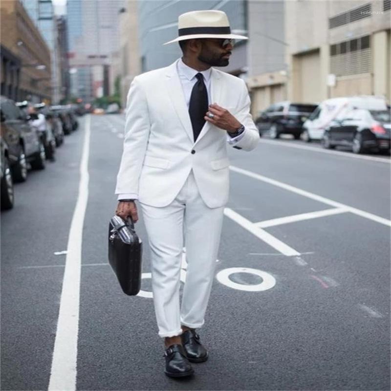 Men's Suits 2023 High-Quality Customized White Men's Suit Single Button Notched Lapel Slim Tuxedo Fashion 2-Piece (Coat Pants), Same as picture
Men's Suits 2023 High-Quality Customized White Men's Suit Single Button Notched Lapel Slim Tuxedo Fashion 2-Piece (Coat Pants), Same as picture