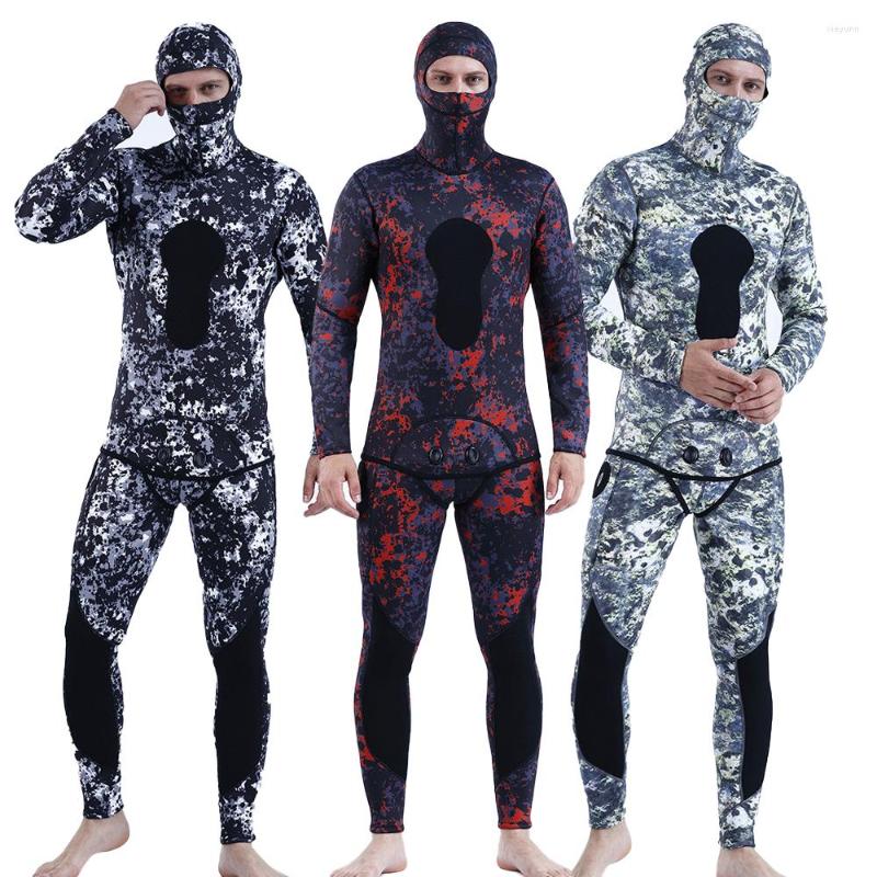 Women' Swimwear Men 3mm Neoprene Wetsuit For Swimming Spearfishing Diving Suit With Hood Rubber Keep Warm Winter Swimsuit, My018 2pcs set
Women' Swimwear Men 3mm Neoprene Wetsuit For Swimming Spearfishing Diving Suit With Hood Rubber Keep Warm Winter Swimsuit, My018 2pcs set