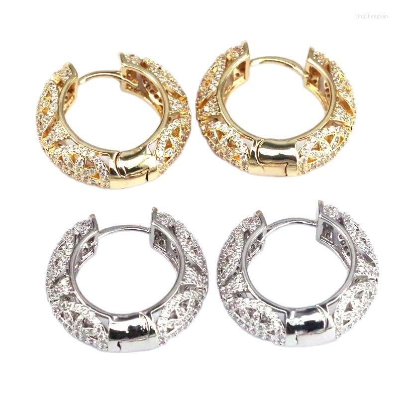 Hoop Earrings 3 Pairs Geometry Gold Silver Color CZ Wedding For Women Fashion Jewelry Design Gift
Hoop Earrings 3 Pairs Geometry Gold Silver Color CZ Wedding For Women Fashion Jewelry Design Gift