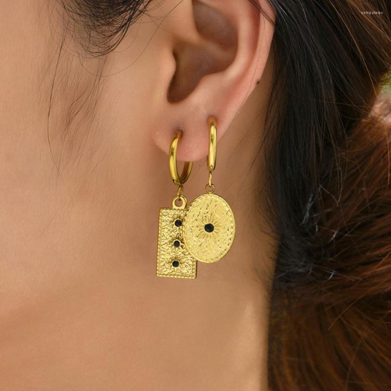 Hoop Earrings Vintage Gold Color Stainless Steel Small For Women Square Oval Korean 2023 Trendy Jewelry
Hoop Earrings Vintage Gold Color Stainless Steel Small For Women Square Oval Korean 2023 Trendy Jewelry