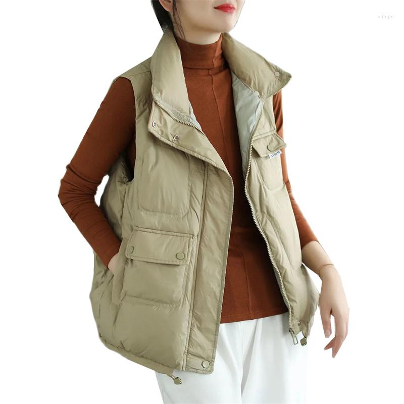 Women' Vests 2023 Down Cotton Vest Coat Women All-match Solid Color Warm Sleeveless Parkas Female Waistcoat Casual Outerwear Jacket Top, Green
Women' Vests 2023 Down Cotton Vest Coat Women All-match Solid Color Warm Sleeveless Parkas Female Waistcoat Casual Outerwear Jacket Top, Green