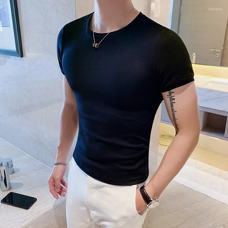 Men's T Shirts Plus Size 4XL-M Summer Round Neck Tops Men Thin Slim Fit T-shirt 2023 Solid Color Short Sleeves Cotton Tee Shirt Homme, White
Men's T Shirts Plus Size 4XL-M Summer Round Neck Tops Men Thin Slim Fit T-shirt 2023 Solid Color Short Sleeves Cotton Tee Shirt Homme, White