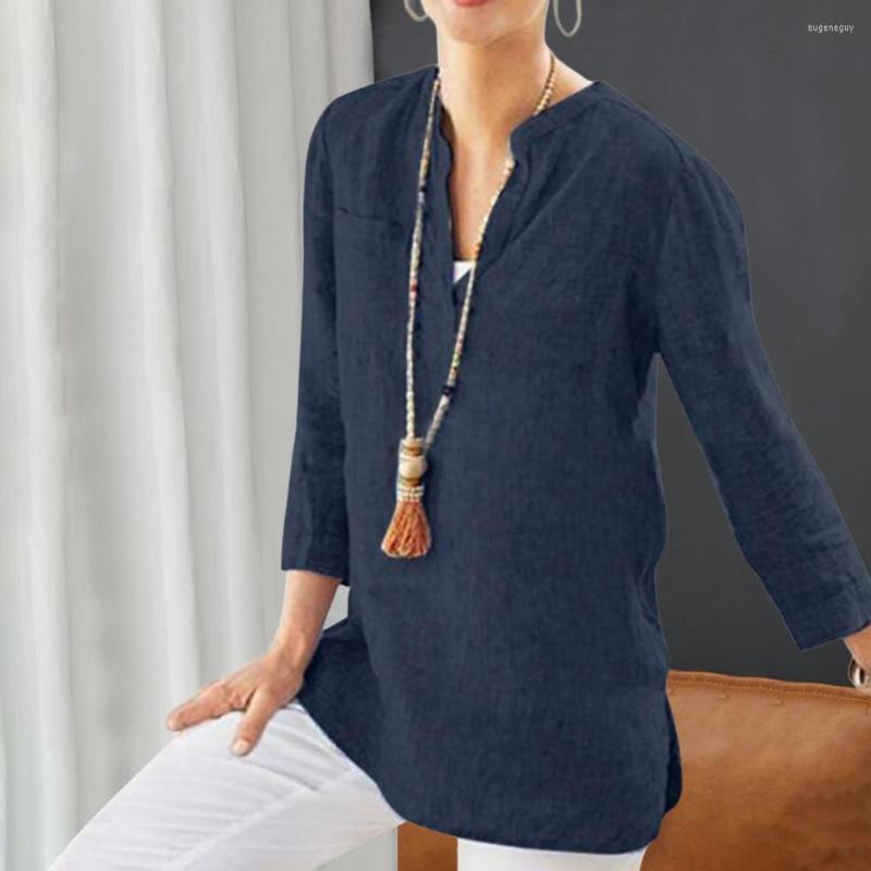 Women's Blouses Retro Blouse Anti-Pilling Shirt Top Quick-drying Leisure Women Dressing Up, Navy blue
Women's Blouses Retro Blouse Anti-Pilling Shirt Top Quick-drying Leisure Women Dressing Up, Navy blue