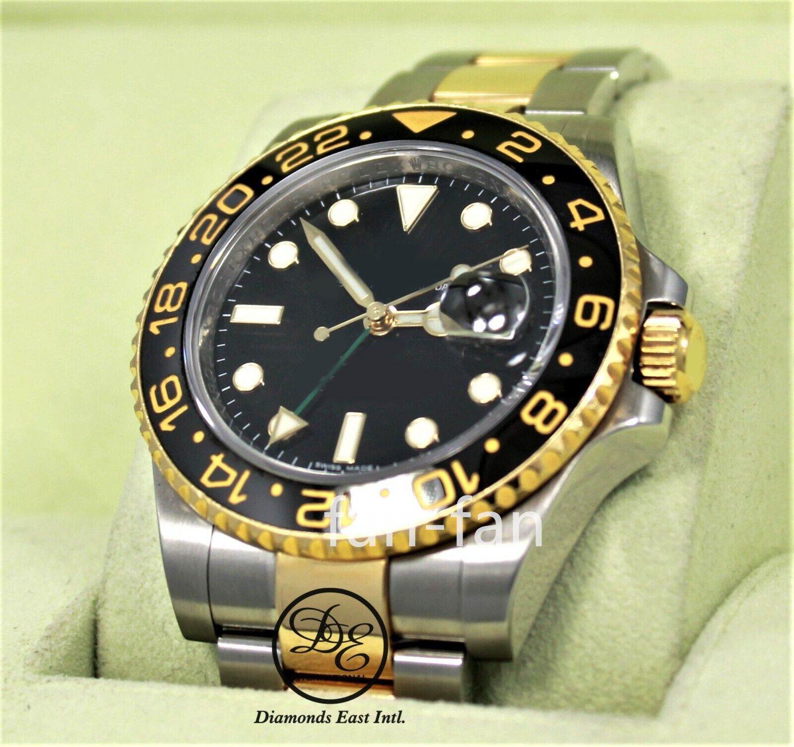 Clean Factory Cal.3186 40mm II 116713 Oyster 18K Y Gold /SS Ceramic Bezel Watch BOX/PAPER
Clean Factory Cal.3186 40mm II 116713 Oyster 18K Y Gold /SS Ceramic Bezel Watch BOX/PAPER