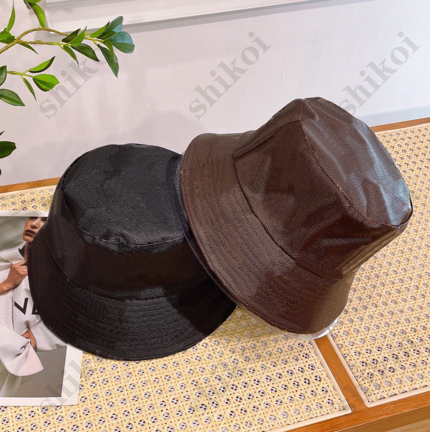 Designer fisherman Bucket Hats Mens womens fashionable leather baseball cap Classic flower pattern sunshade hats black brown
Designer fisherman Bucket Hats Mens womens fashionable leather baseball cap Classic flower pattern sunshade hats black brown