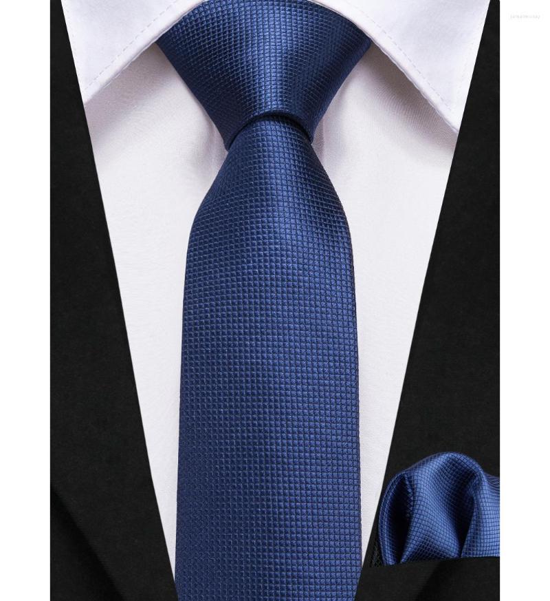 

Bow Ties Navy Blue Solid Silk Tie For Children Luxury Designer Handky Child Necktie 120CM Long 6CM Wide Fashion Party Dropship Hi-Tie
