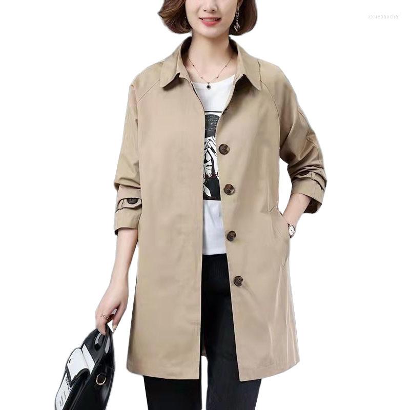 Women's Trench Coats 2023 Autumn Women Jacket Long Sleeve Single-breasted Windbreaker Female Overcoat Casual Khaki Loose Basic Coat Outwear, Black
Women's Trench Coats 2023 Autumn Women Jacket Long Sleeve Single-breasted Windbreaker Female Overcoat Casual Khaki Loose Basic Coat Outwear, Black
