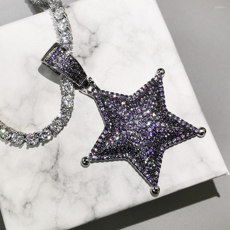Pendant Necklaces Bling Iced Out Colour Stars 2 Colors Zircon Necklace For Men Women Gifts Hip Hop Jewelry
Pendant Necklaces Bling Iced Out Colour Stars 2 Colors Zircon Necklace For Men Women Gifts Hip Hop Jewelry