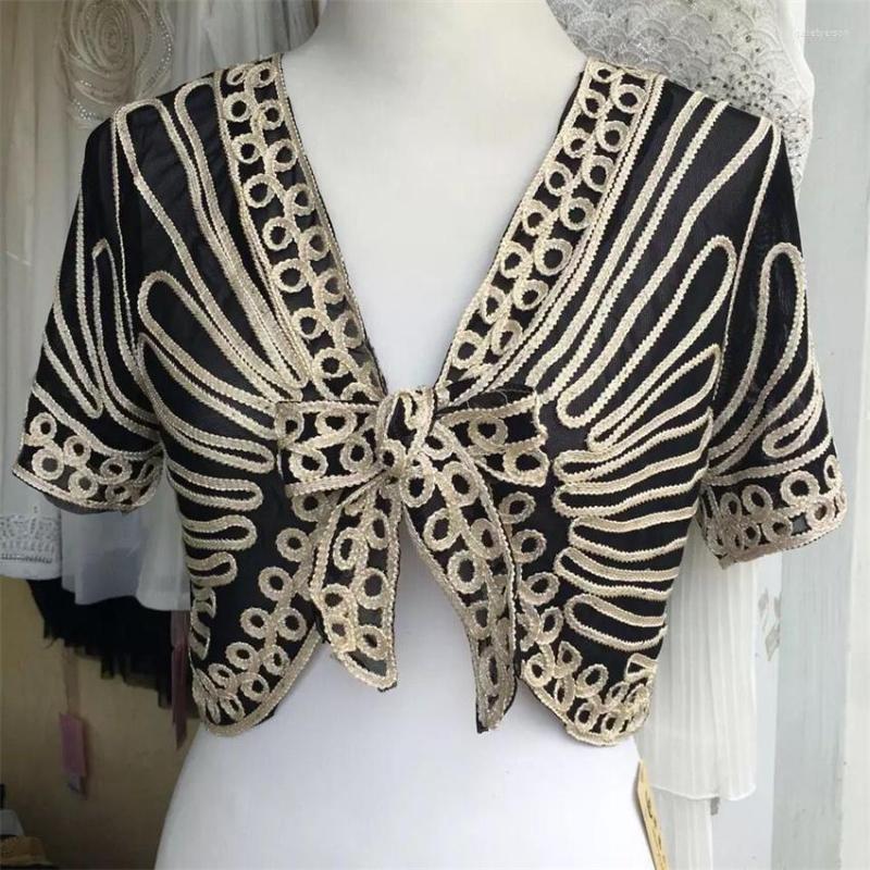 Women' Jackets Summer Elegant Women Short Sleeve Lace Shawl Capes Lady Wraps Bow Tie Wrap Bolero Accessories Coats Sun Protection Tops 1965, White
Women' Jackets Summer Elegant Women Short Sleeve Lace Shawl Capes Lady Wraps Bow Tie Wrap Bolero Accessories Coats Sun Protection Tops 1965, White