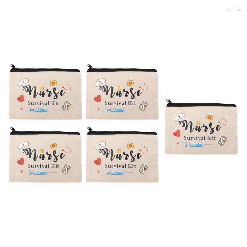 Makeup Sponges Cosmetic Bags Survival Kit Pattern Cotton Canvas Easy Carrying Zipper Bag Versatile For Outside
Makeup Sponges Cosmetic Bags Survival Kit Pattern Cotton Canvas Easy Carrying Zipper Bag Versatile For Outside