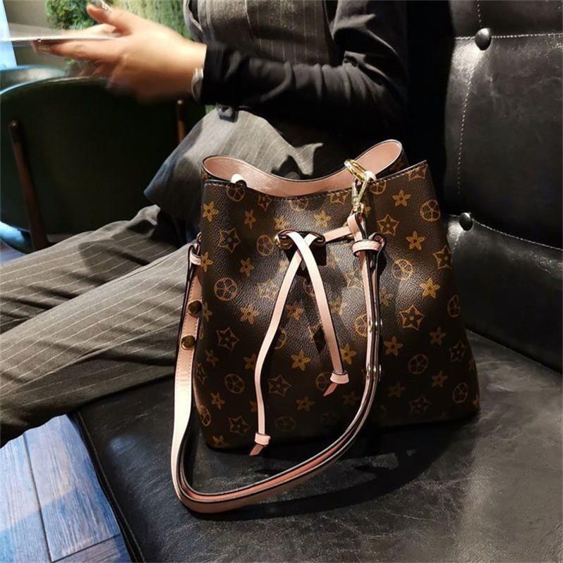 Evening Bags Designer Bucket Bags Neonoe Brown Flower Shoulder Bags Leather Classic Crossbody Messenger Handbags Wholesale Purse Tote Handbag 
Evening Bags Designer Bucket Bags Neonoe Brown Flower Shoulder Bags Leather Classic Crossbody Messenger Handbags Wholesale Purse Tote Handbag