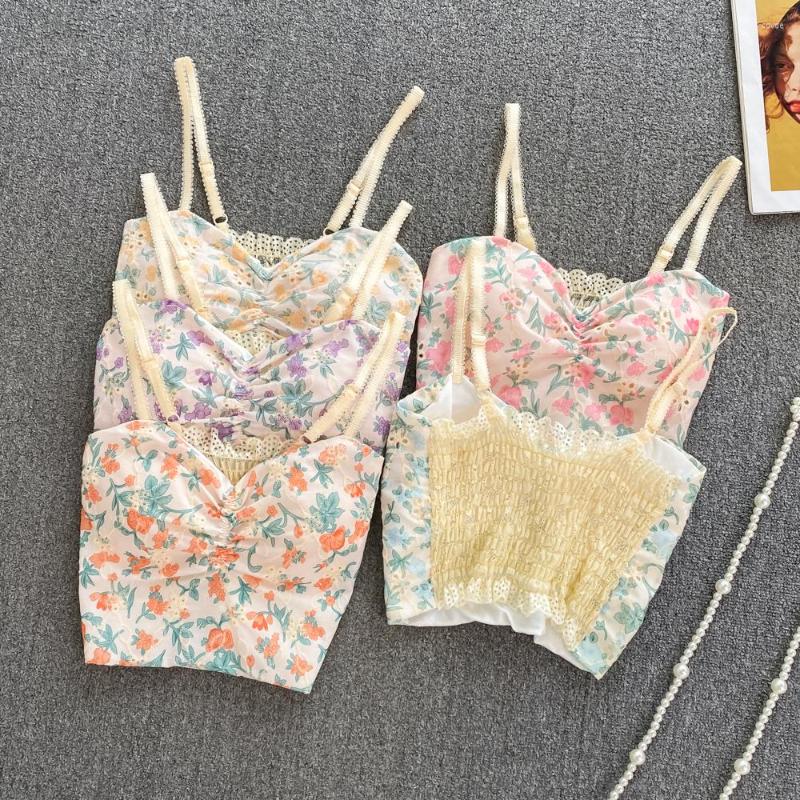 Women's Tanks Summer Camisole Crop Tops Women Printed Sweet Floral Stretchy Slim Camis Top With Build-in Bra, Yellow
Women's Tanks Summer Camisole Crop Tops Women Printed Sweet Floral Stretchy Slim Camis Top With Build-in Bra, Yellow