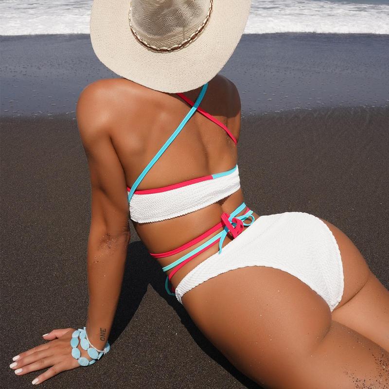 Women' Swimwear Women' Sexy Triangle Bikini Brazilian Swimsuits Bra String XR, Picture shown
Women' Swimwear Women' Sexy Triangle Bikini Brazilian Swimsuits Bra String XR, Picture shown