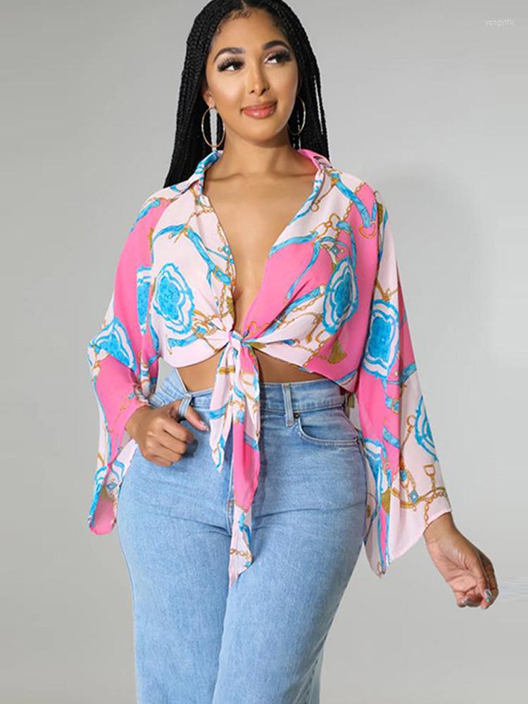 Women' Blouses V-neck Print Casual Loose Women Lace Up Top Long Sleeve Sexy Crop Office Lady Cardigan 2023 Summer Elegant Simple All-match, Red
Women' Blouses V-neck Print Casual Loose Women Lace Up Top Long Sleeve Sexy Crop Office Lady Cardigan 2023 Summer Elegant Simple All-match, Red