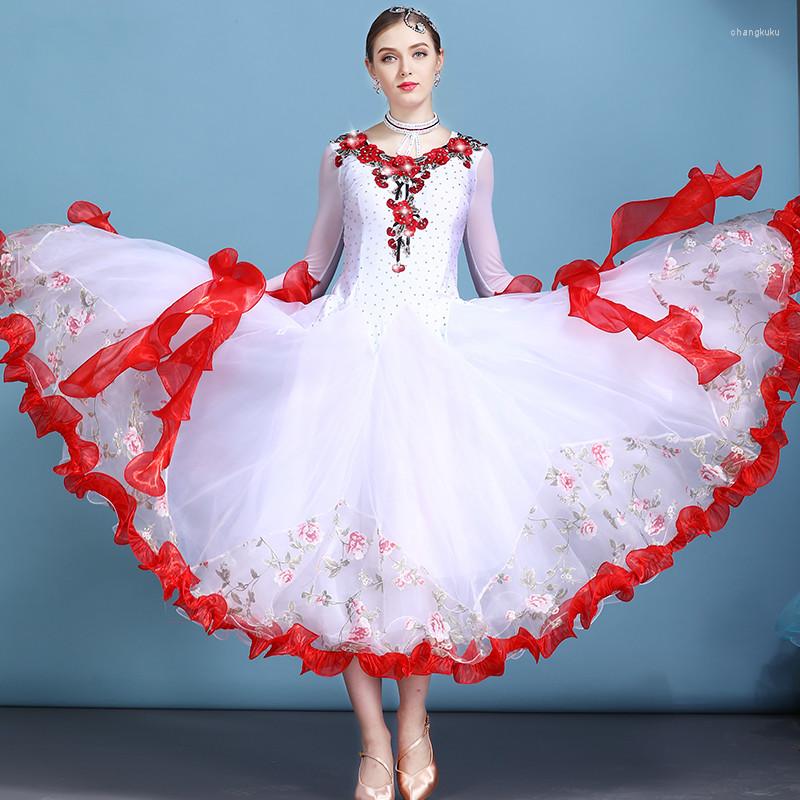 Stage Wear Women Luxury Ballroom Dance Modern Costume Performance Competition Clothing Dress Dancing, Blue
Stage Wear Women Luxury Ballroom Dance Modern Costume Performance Competition Clothing Dress Dancing, Blue